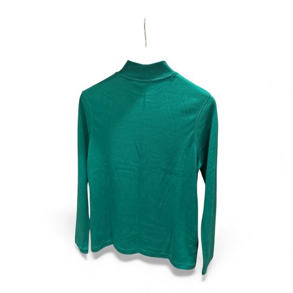 Westbound Petite Green Long Sleeve Shirt – Petite Medium - 100% Cotton - Picture 2 of 3